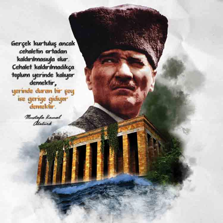 Atatürk Okul Posteri