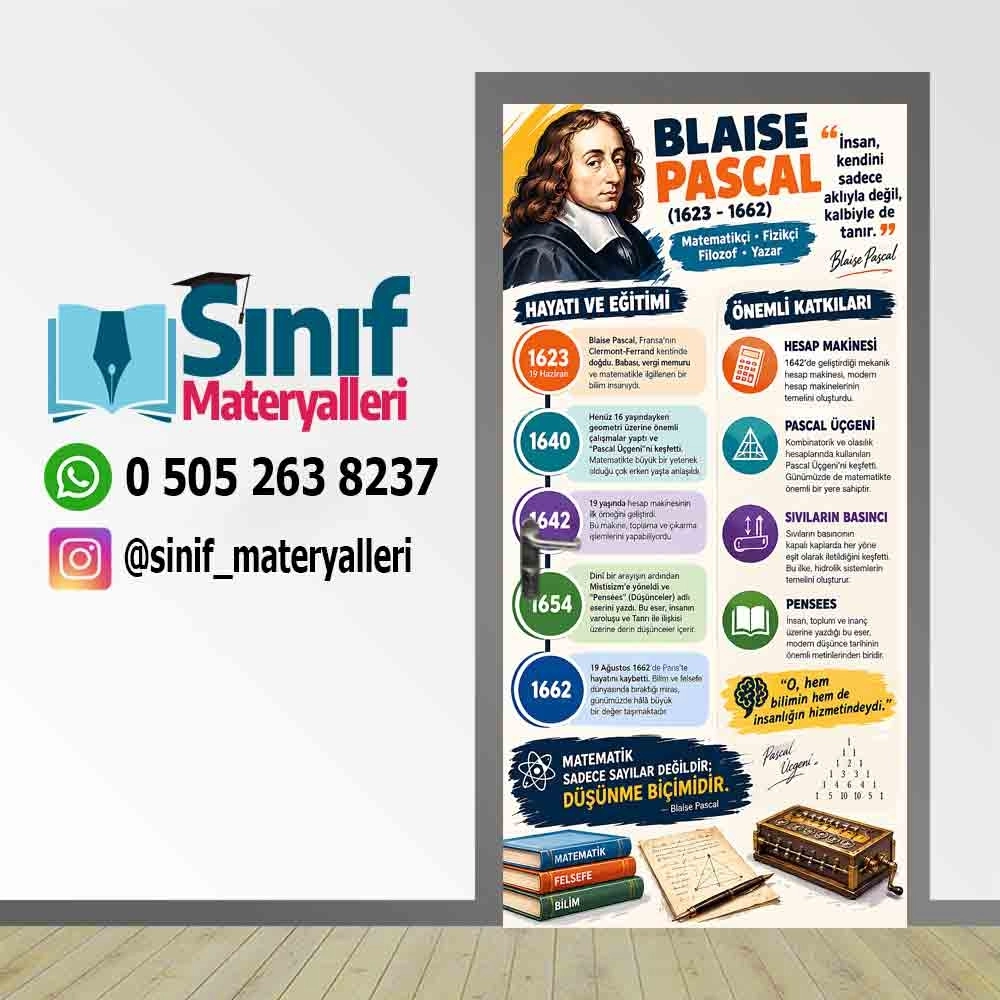Blaise Pascal Okul Kapı Giydirme