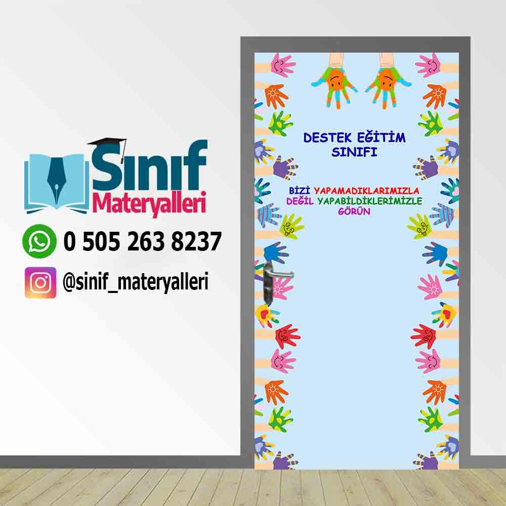 Destek Eğitim Sınıfı Kapı Giydirmesi