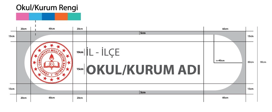 İlkokul Okul Tabelası