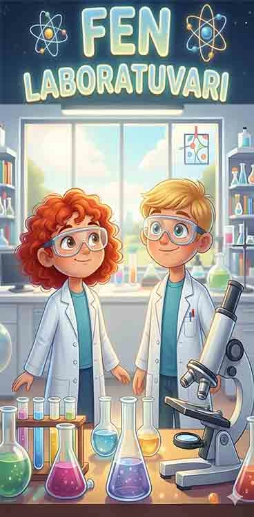 Fen Laboratuvarı Kapı Giydirmesi