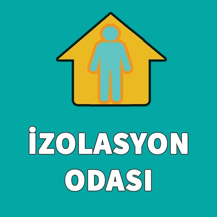 İzolasyon Odası Okul Posteri
