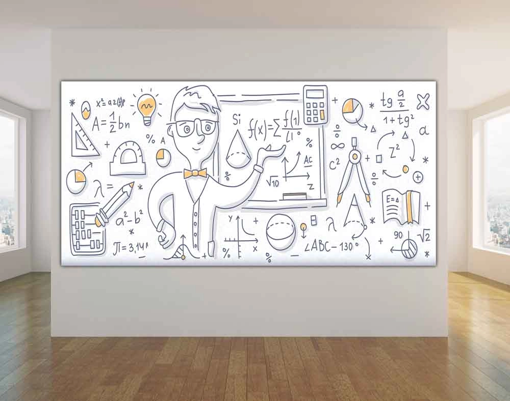 Matematik Okul Posteri