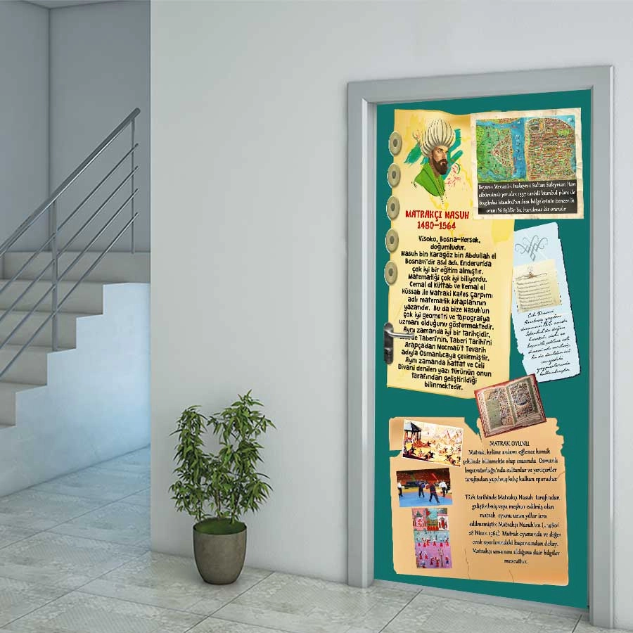 Bilim İnsanları Matrakçı Nasuh Kapı Giydirme