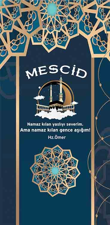 Okul Mescit Kapı Giydirmesi