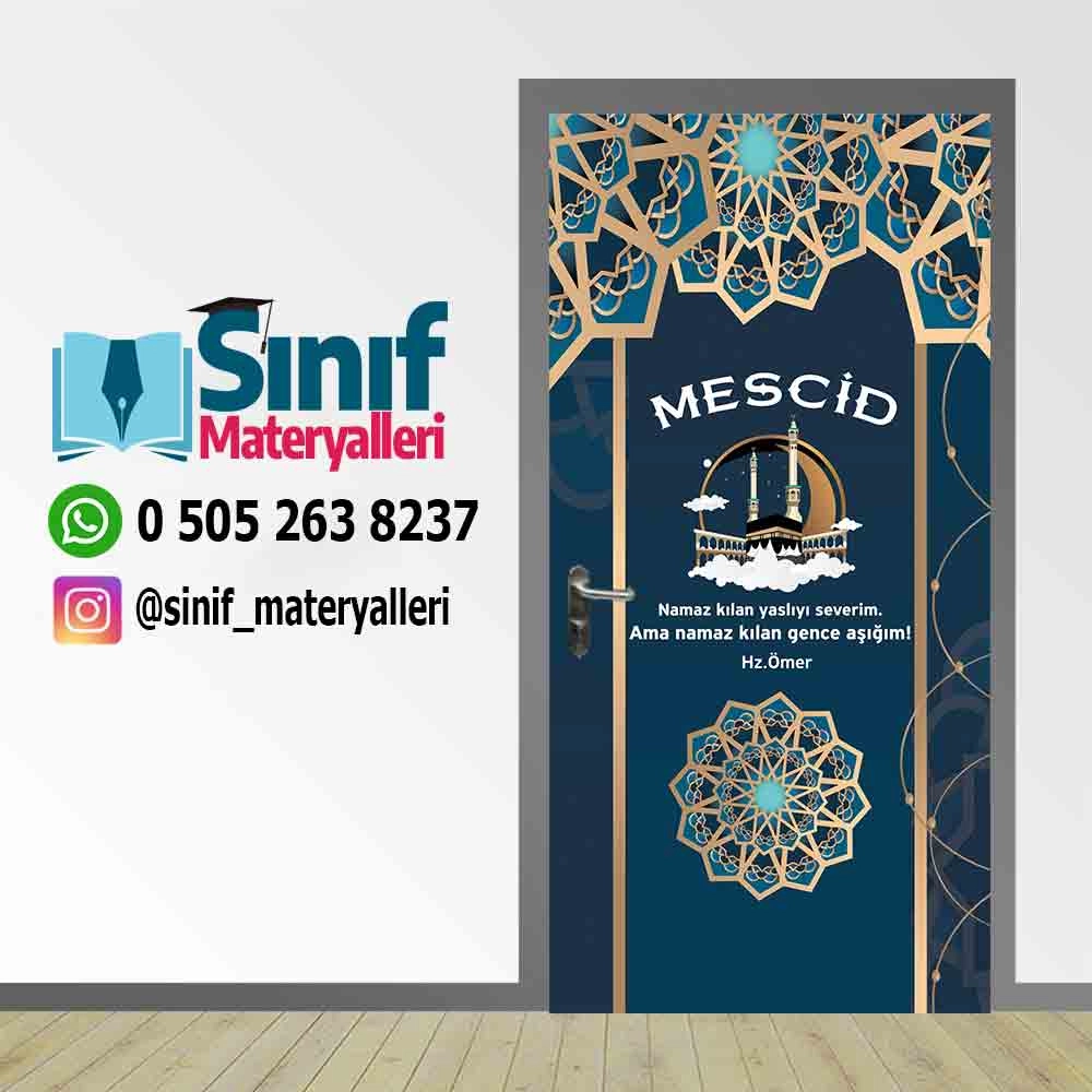 Okul Mescit Kapı Giydirmesi