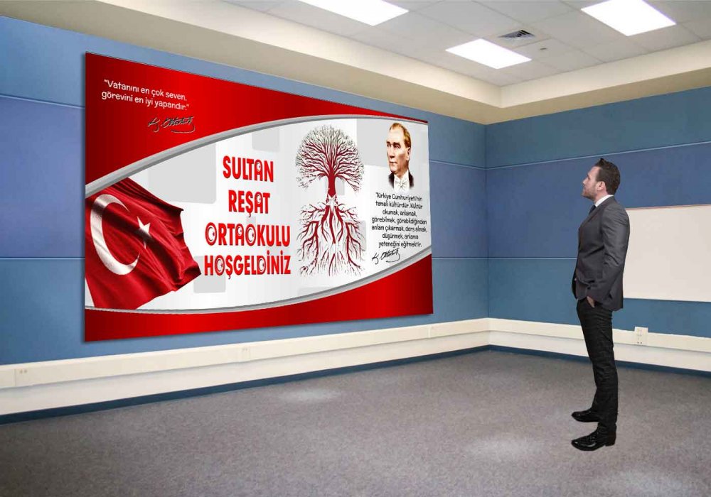 Atatürk Köşesi Duvar Görseli