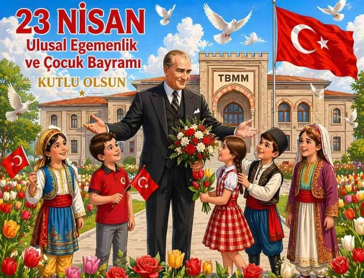 23 Nisan Hatıra Afiş Brandası