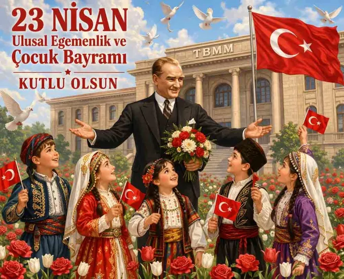 23 Nisan Hatıra Afiş Brandası