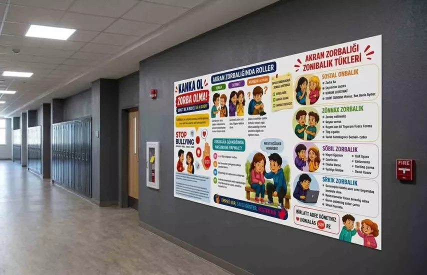 Akran Zorbalığı Rehberlik Posteri