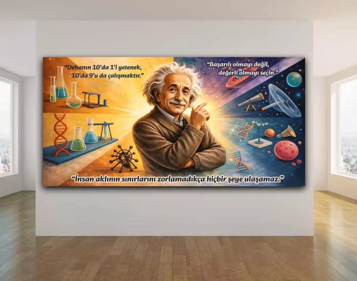 Albert Einstein Okul Posteri