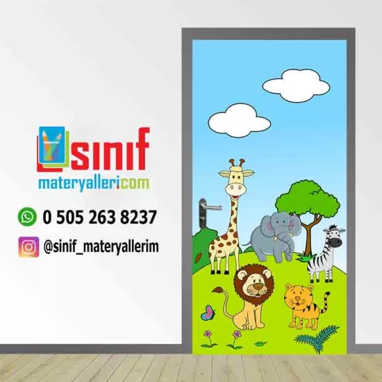 Anaokulu Kapı Giydirme