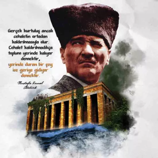Atatürk Okul Posteri