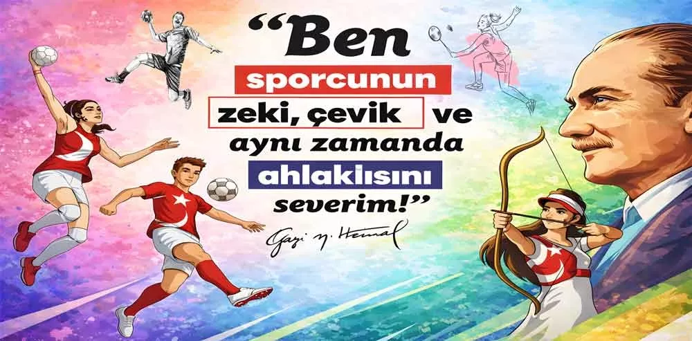 Atatürk Ve Spor Okul Posteri