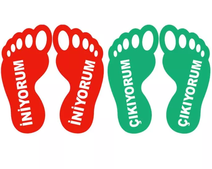 Ayak İzleri-İniyorum Çıkıyorum