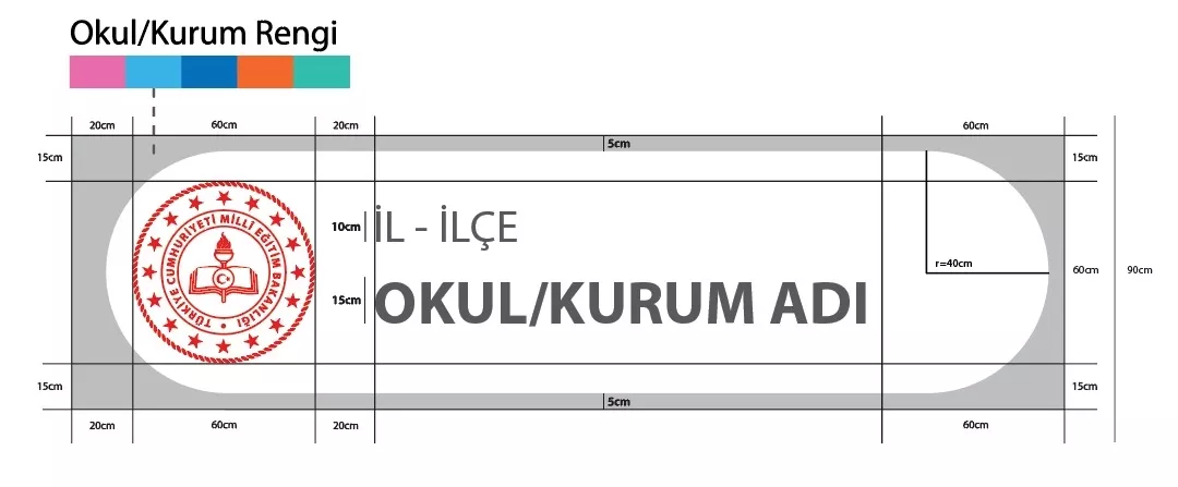 İlkokul Okul Tabelası