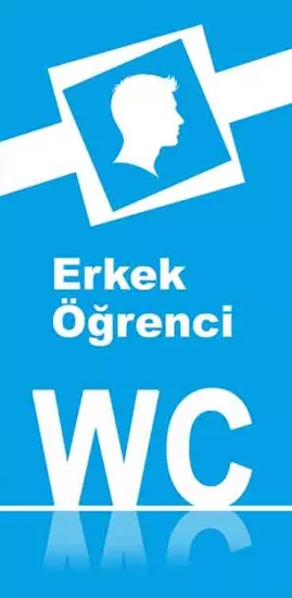 Erkek Öğrenci Tuvaleti Kapı Giydirmesi