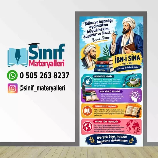 İbni Sina Okul Kapı Giydirme