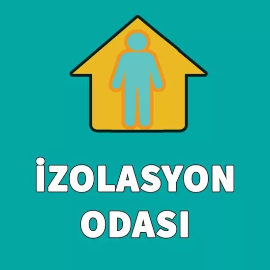 İzolasyon Odası Okul Posteri