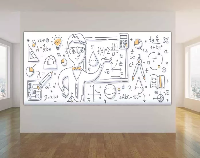 Matematik Okul Posteri