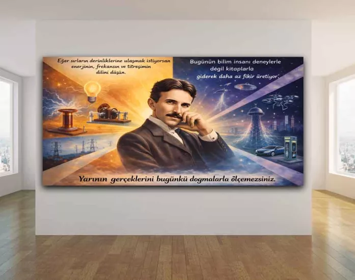 Nikola Tesla Okul Posteri