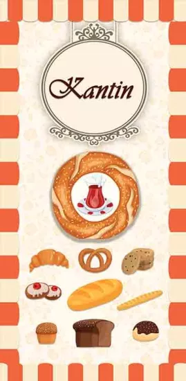 Okul Kantin Kapı Giydirmesi