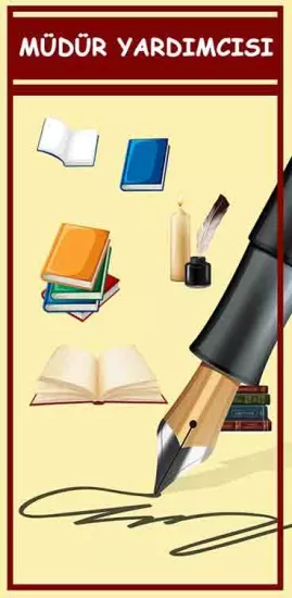 Okul Müdür Yardımcısı Odası Kapı Giydirme