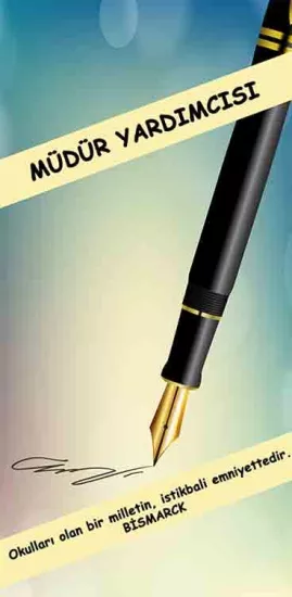 Okul Müdür Yardımcısı Odası Kapı Giydirme