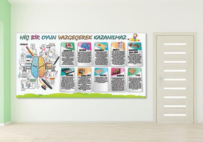Akıl Zeka Oyunları Duvar Görseli
