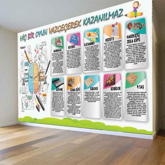 Akıl Zeka Oyunları Duvar Görseli