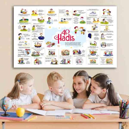 40 Hadis Ders Afişi Poster