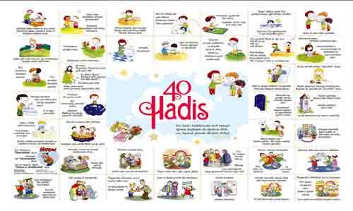 40 Hadis Ders Afişi Poster