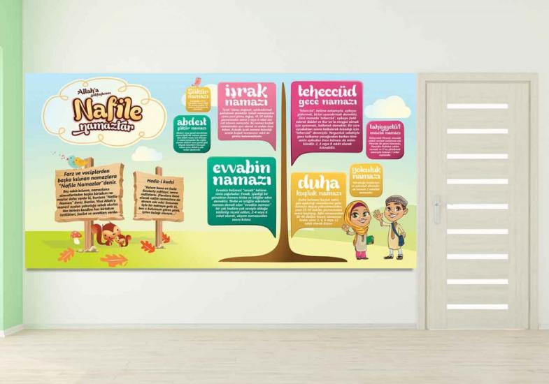 Nafile Namazlar Duvar Görseli