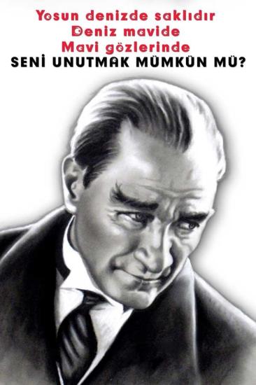 Atatürk Ders Afişi Posteri