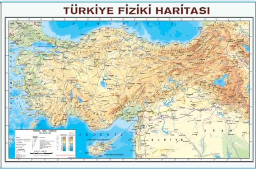 Türkiye Fiziki Haritası