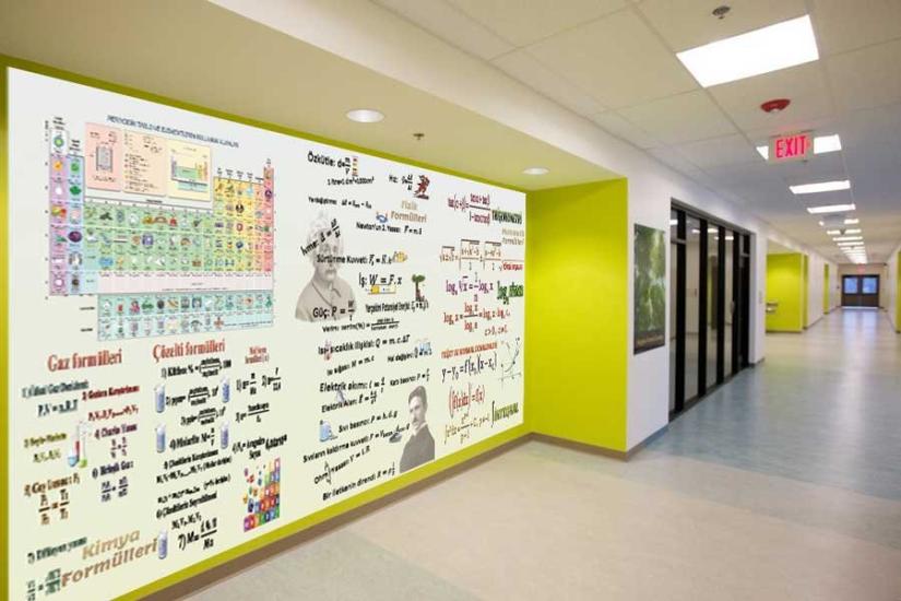 Hepsi Bir arada Formüller Lise Duvar Giydirme