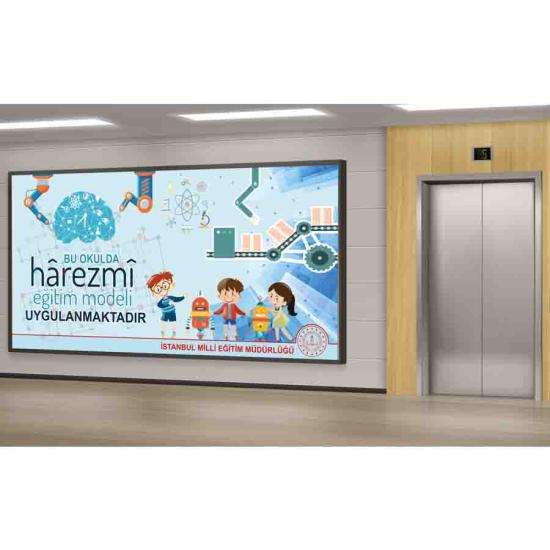 Harezmi Eğitimi Okul Duvar Görseli