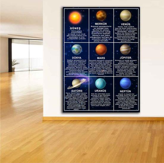 Gezegenler Okul Posteri