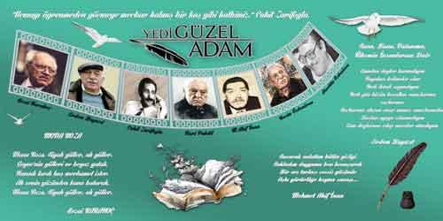 Yedi Güzel Adam Okul Duvar Posteri