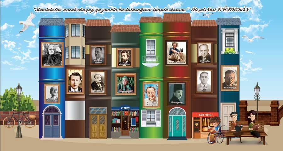 Edebiyat Okul Posteri