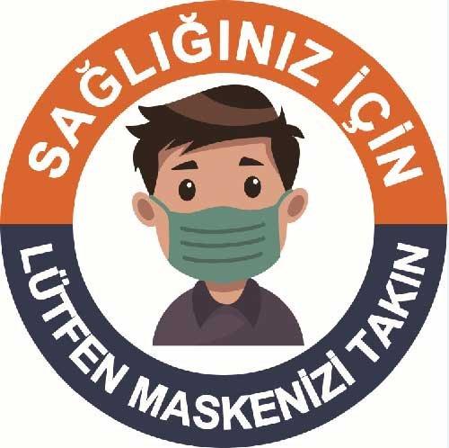 Korona Virüs Sosyal Mesafe Etiketi