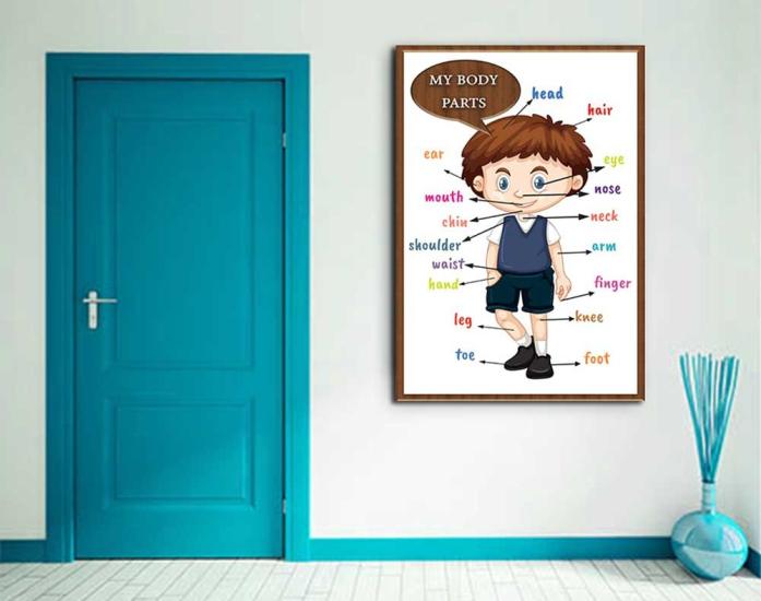 My Bady Parts Okul Posteri