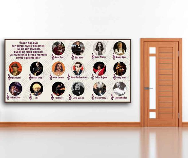 Müzik Sınıfı Okul Posteri