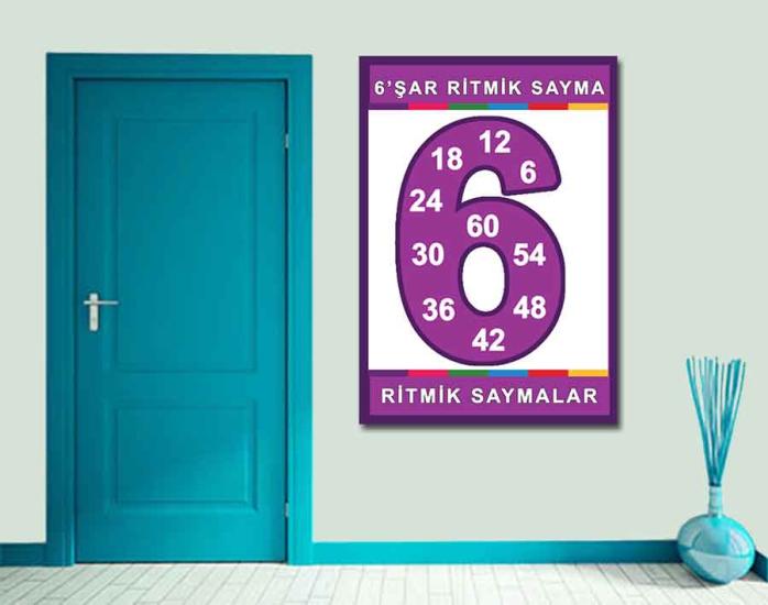 Ritmik Sayma İlkokul Posteri