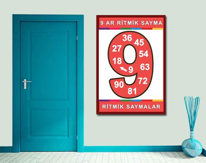 Ritmik Sayma İlkokul Posteri