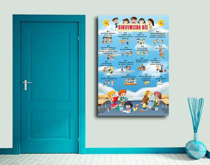 Sınıfımızda Biz  Okul Posteri