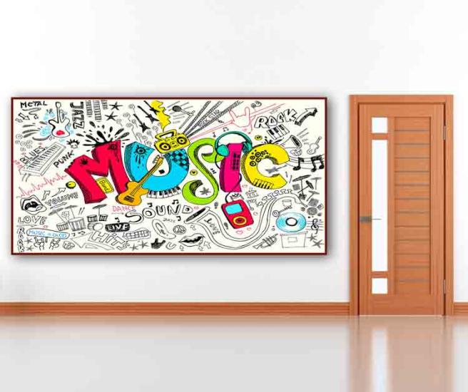 Müzik Sınıfı Okul Posteri