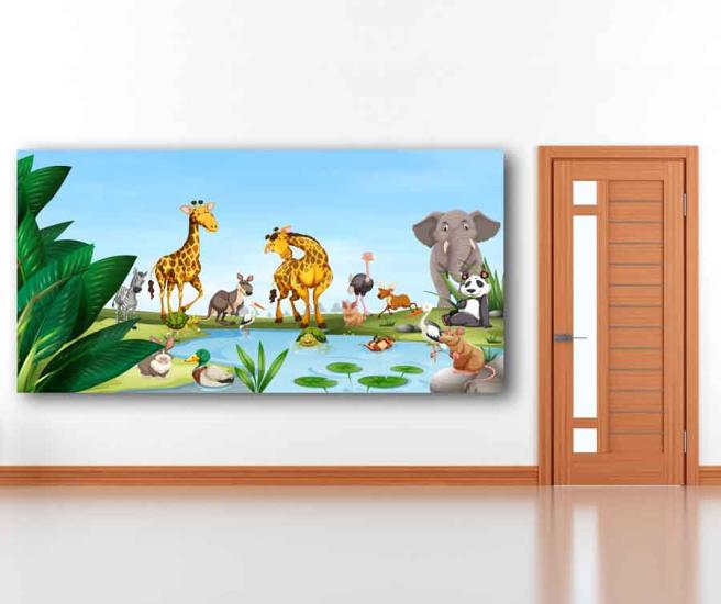 Anaokulu Okul Posteri