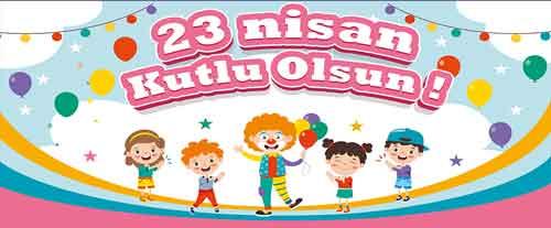 23 Nisan Okul Panosu Posteri