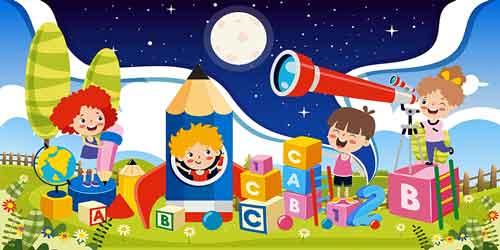 Anaokulu Okul Posteri